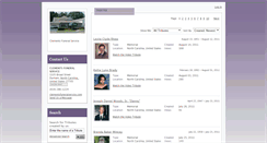 Desktop Screenshot of clementsfh.yourtribute.com