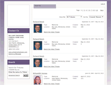 Tablet Screenshot of dingmannfh.yourtribute.com
